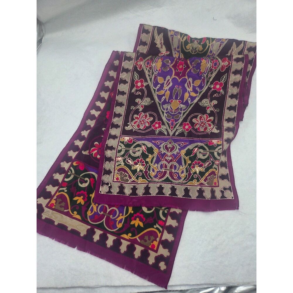Oscar de la Renta Silk Scarf